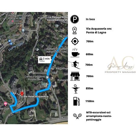 Appartamento Acquaseria 310 Ponte Di Legno Bagian luar foto